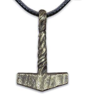 Thors Hammer Necklace Pendant Mjölnir - Viking Norse Thor Hammer Pendant Viking